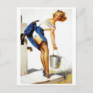 Cartão Postal Presa ao Alto