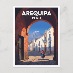 Cartão Postal Presente Arequipa Peru