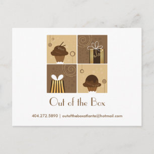 Cartão Postal Presente criativo