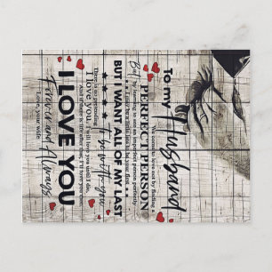 Cartão Postal Presente de Aniversário do Pai   Carta Para o Meu 