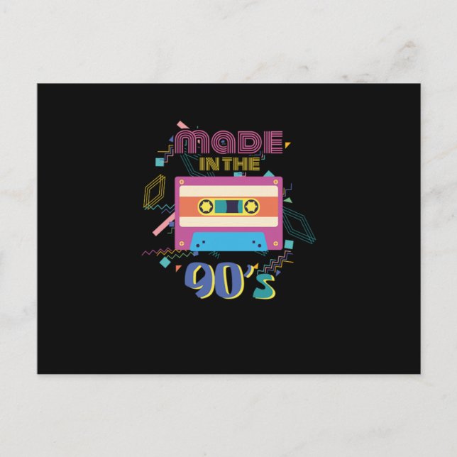 Cartão Postal Presente de aniversário para mulheres e homens fei (Frente)