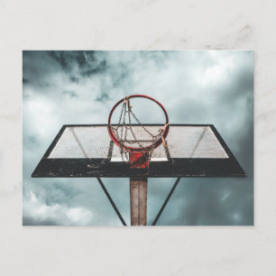 Cartão Postal Presente de Basquete Bonito