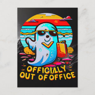 Cartão Postal Presente de Férias do Office para a Celebração do 