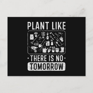 Cartão Postal Presente de jardineiro