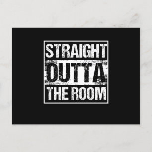 Cartão Postal Presente de quebra-cabeça do Escape Room Space Out