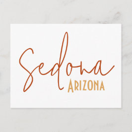 Cartão Postal Presente de Viagem Lembrança Sedona Arizona