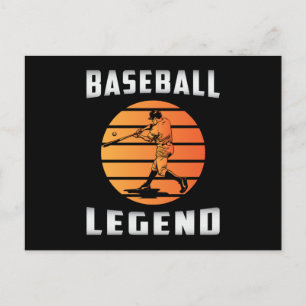 Cartão Postal Presente Engraçado no Bat Sports Pitcher