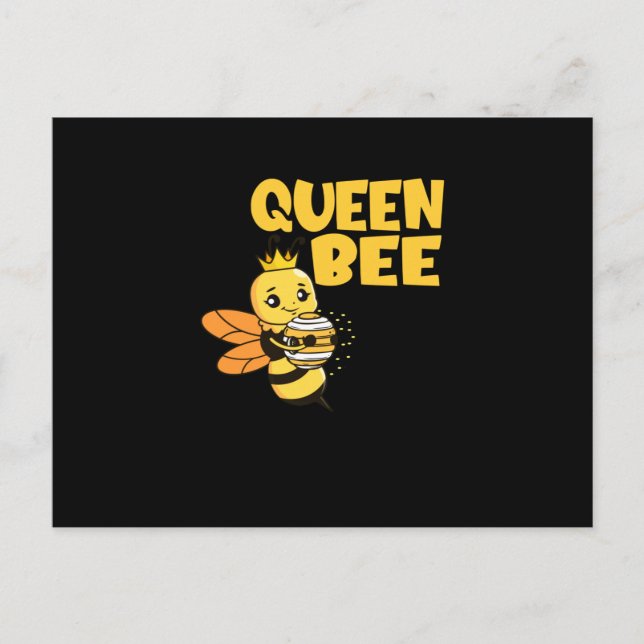 Cartão Postal presente engraçado para todas as abelhas que amam (Frente)