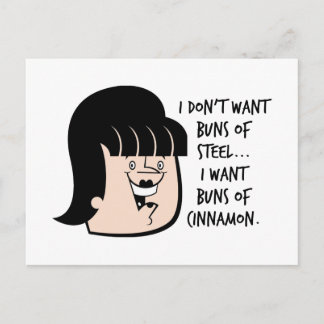 Cartão Postal Presente feminino engraçado