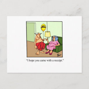 Cartão Postal Presente Hilário de Amor!