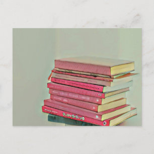 Cartão Postal Presente legal para amantes de livros