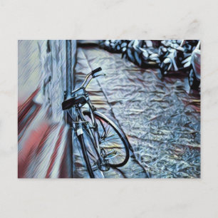 Cartão Postal Presente para Amante de Ciclismo