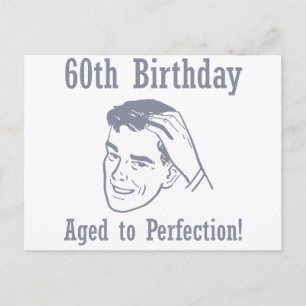 Cartão Postal Presentes de 60 anos Hilarious