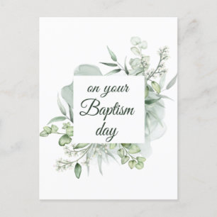 Cartão Postal Presentes de Batismo JW 