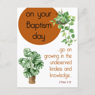Cartão Postal Presentes de Batismo JW - Ruth 2:12