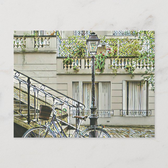 Cartão Postal Presentes de bicicleta de montanha (Frente)
