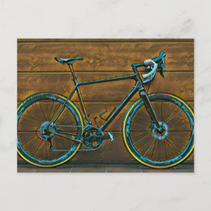 Cartão Postal Presentes de ciclismo vintage presentes de mount