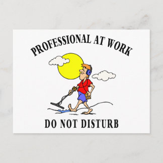 Cartão Postal Presentes de detecção de metais