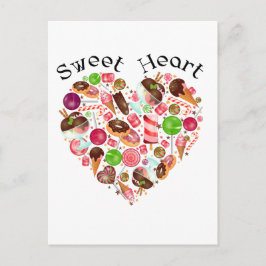 Cartão Postal presentes de dia de os namorados