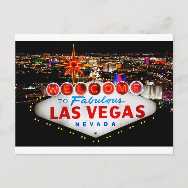 Cartão Postal Presentes de Las Vegas (Frente)