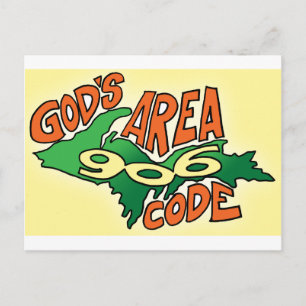 CARTÃO POSTAL PRESENTES DE MICHIGAN/PENINSULA SUPERIOR