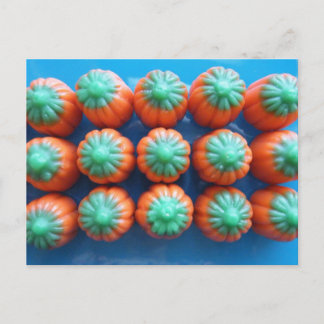 Cartão Postal Presentes de milho doce de abóbora