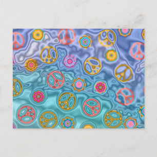 Cartão Postal Presentes de Roupa de Ondas Pacíficas do Oceano Re