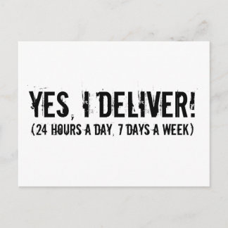 Cartão Postal Presentes Divertidos para Obstetras e Parteiras