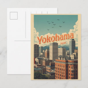 Cartão Postal Presentes do bairro chinês da cidade vintage de Yo