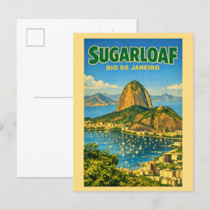 Cartão Postal Presentes do Pão de Açúcar Rio de Janeiro Brasil