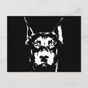 Cartão Postal Presentes Doberman - Cartão-postal