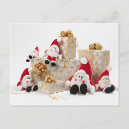 Cartão Postal Presentes e gnomos