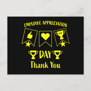 Cartão Postal Presentes engraçados de RH corporativo