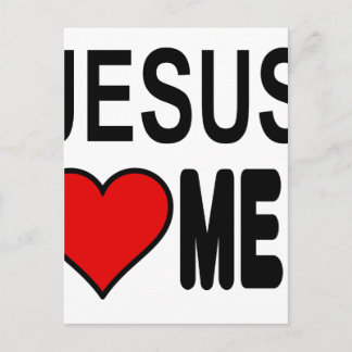 Cartão Postal Presentes Jesus Me Ama