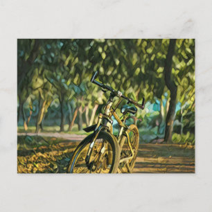 Cartão Postal Presentes para ciclistas de estrada