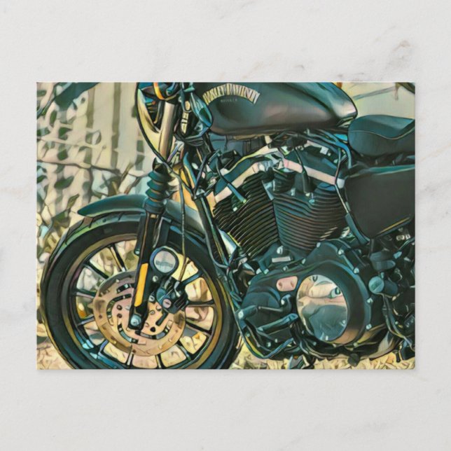 Cartão Postal Presentes para motocicletas (Frente)