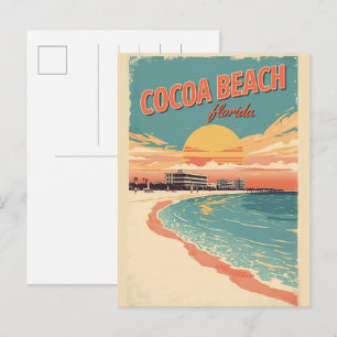 Cartão Postal Presentes Westgate Viagens Clássicos Cocoa Beach F