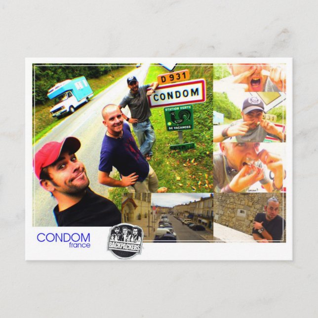 Cartão Postal preservativo - Cartão-postal (Frente)
