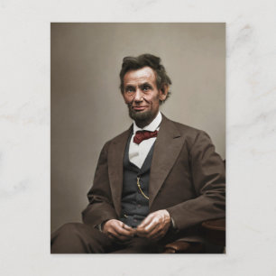 Cartão Postal Presidente Abraham Lincoln