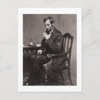 PRESIDENTE ABRAHAM LINCOLN 1862 STEREOVIEW