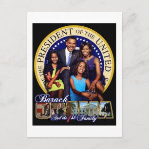 Cartão Postal Presidente Barack Obama