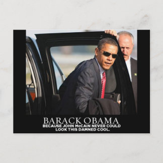 CARTÃO POSTAL PRESIDENTE BARACK OBAMA