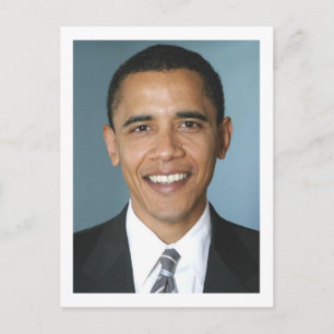 Cartão Postal Presidente Barack Obama