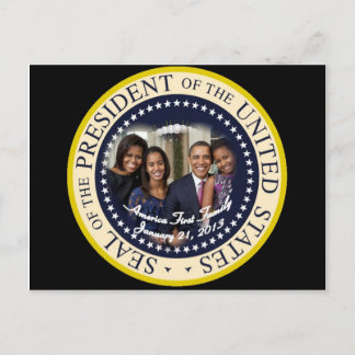 Cartão Postal Presidente Barack Obama