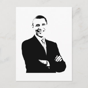 Cartão Postal Presidente Barack Obama