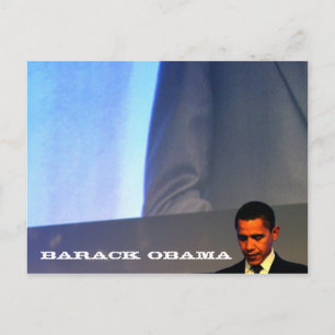 Cartão Postal Presidente Barack Obama - Personalizável