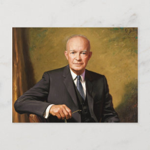 Cartão Postal Presidente Dwight D Eisenhower