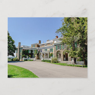 Cartão Postal Presidente Franklin D. Mansão de Roosevelt (FDR)
