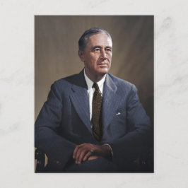 Cartão Postal Presidente Franklin D. Roosevelt