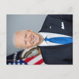 Cartão Postal Presidente Joe Biden White House Retrato